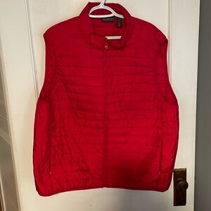 Red vest, XL